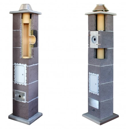 Zdj.1. Systemy kominowe LEIER IZOLOWANY i LEIER TURBO-S